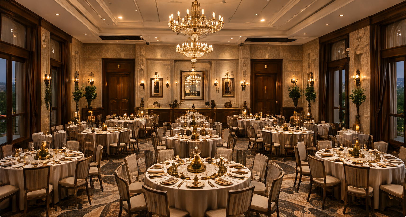 Banquet Hall Grand Setup